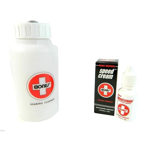 Kit di Pulizia e Crema per Cuscinetti Skate Bones Swiss