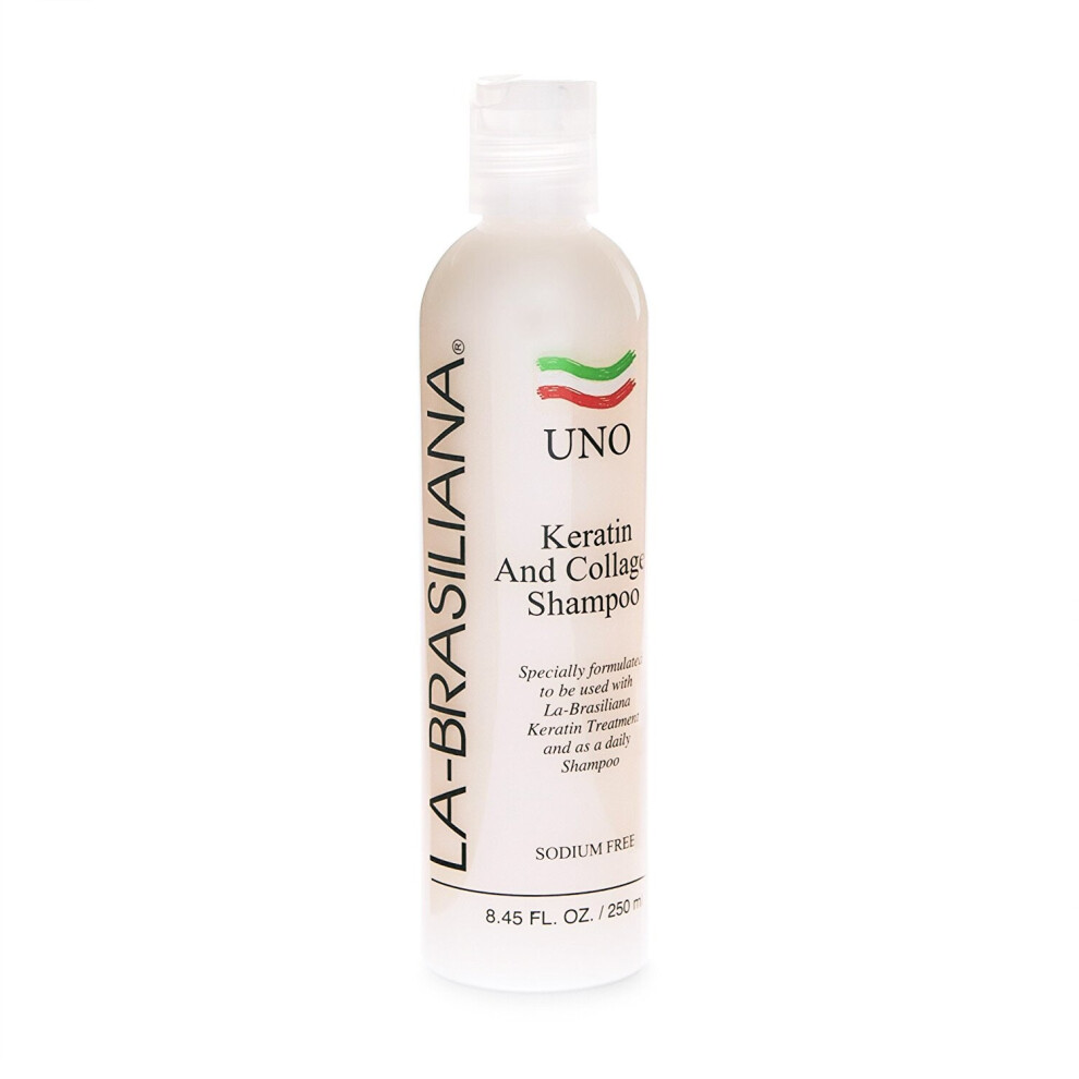 La-Brasiliana Uno Shampooing A La Keratine Et Au Collagene 8,45 Fl.Oz.-image