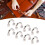 Metal D Ring Connector Buckles Arch Bridge D Ring 12