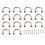 Metal D Ring Connector Buckles Arch Bridge D Ring 1