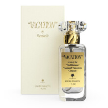 Perfume VACATION Eau de Toilette - Perfume de coco para mujeres y hombres - Cl sico limpio - Perfume de playa con notas frutales - 1 fl. Oz.