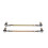 2Set Tie Rod Set Replacement Part Kit with Tie Rod 8