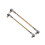 2Set Tie Rod Set Replacement Part Kit with Tie Rod 6