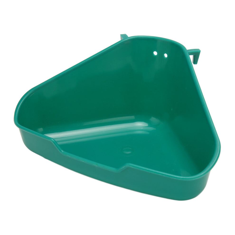 Durable Fanshaped Rabbit Corner Litter Box for Guinea Pigs and Ferrets