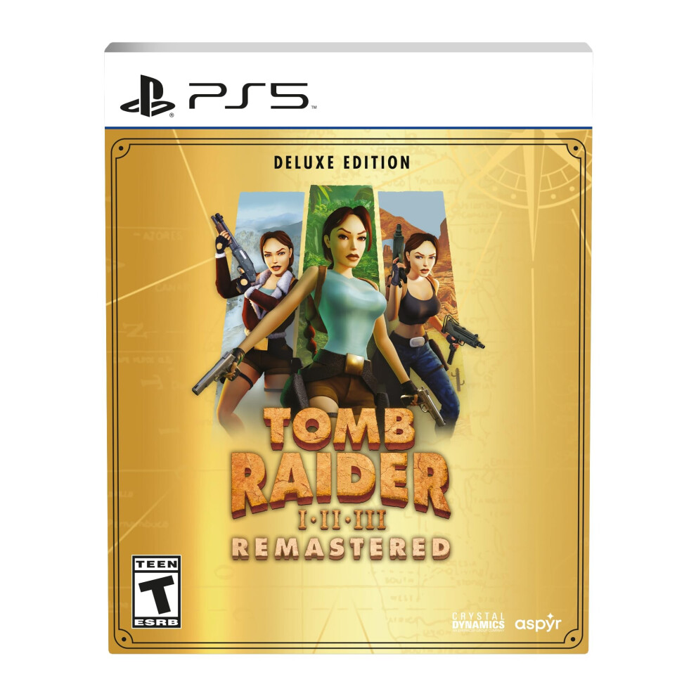 Aspyr Tomb Raider I-Iii Remastered Starring Lara Croft Deluxe Edition - Playstation 5