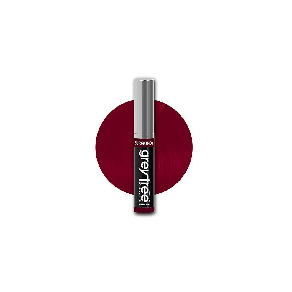 Greyfree Root Touch-Up Hair Mascara Burgundy Temporary Gray Roots Concealer