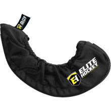 Protector de Patines de Hockey Elite Pro (Negro, SR/Large) - Máxima protección y rendimiento en el hielo.