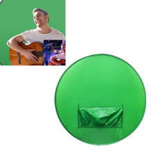 142 cm runder Greenscreen-Hintergrund, einlagig, L