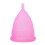 S sanftrosa Silikon-Menstruationsbecher 6,2  4,3 cm 10