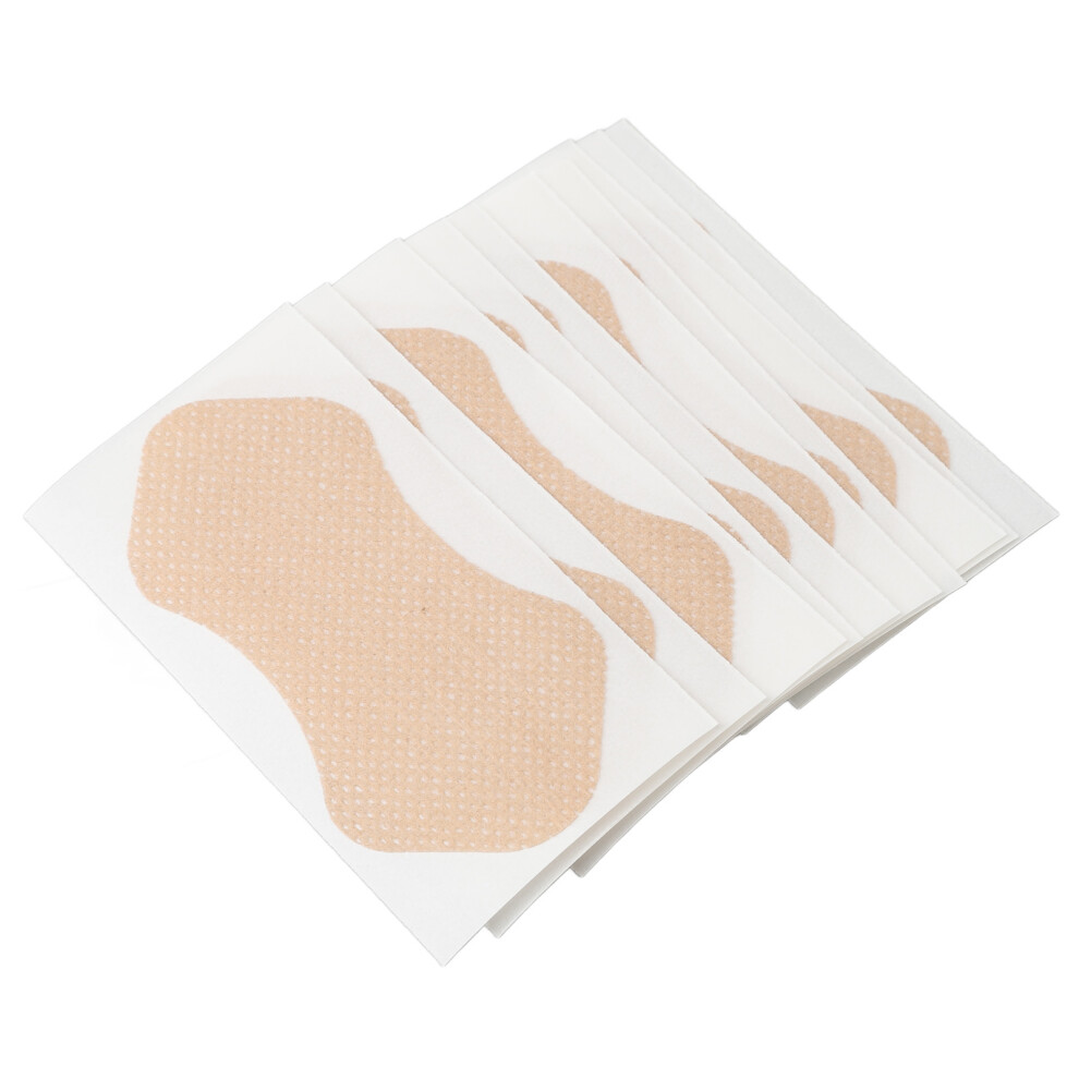 20Pcs Breathable Armpit Sweat Pads Skin Color Soft Cloth Absorbents