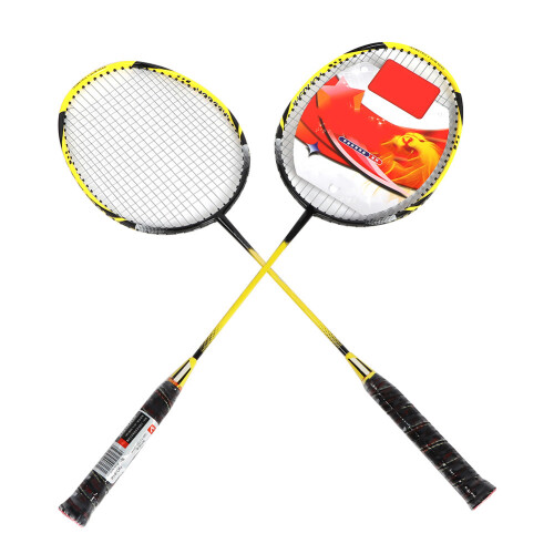 1 Pair High strength Sport Badminton Racket 2