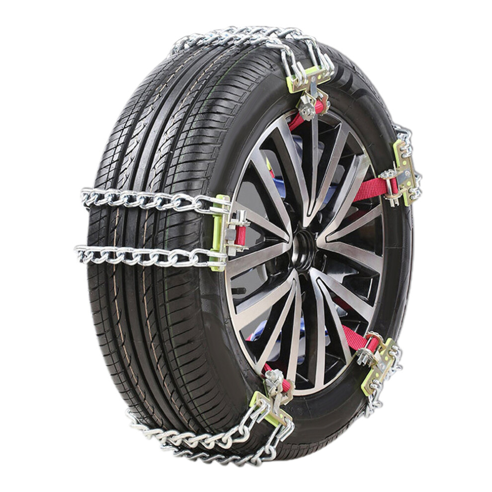 2 Pcs Snow Chains Anti Slip Tire Chains Anti Skid 9121376320231