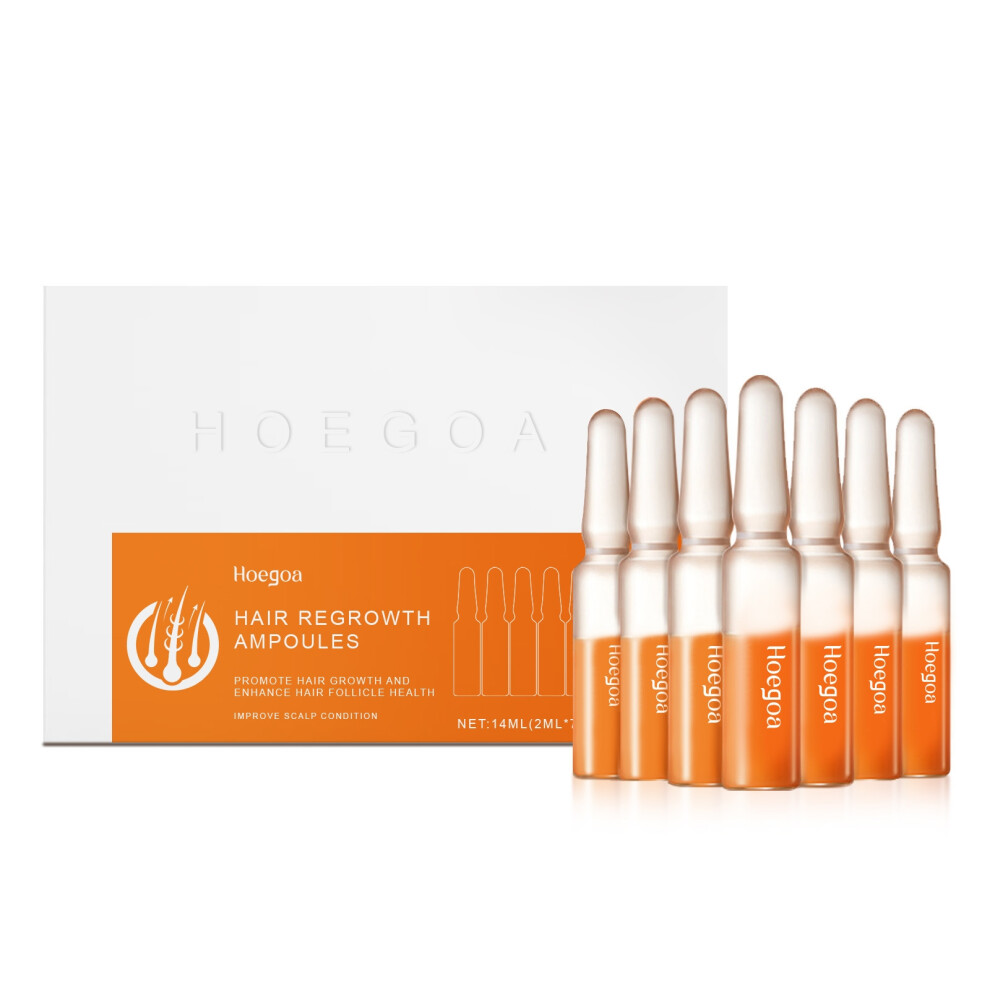 (14ml) Hair Essence Ampoule nourishing scalp soft and shiny refreshing hair follicle care essence