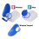 Urinal Bottle Universal Urine Bottle Portable PE 3