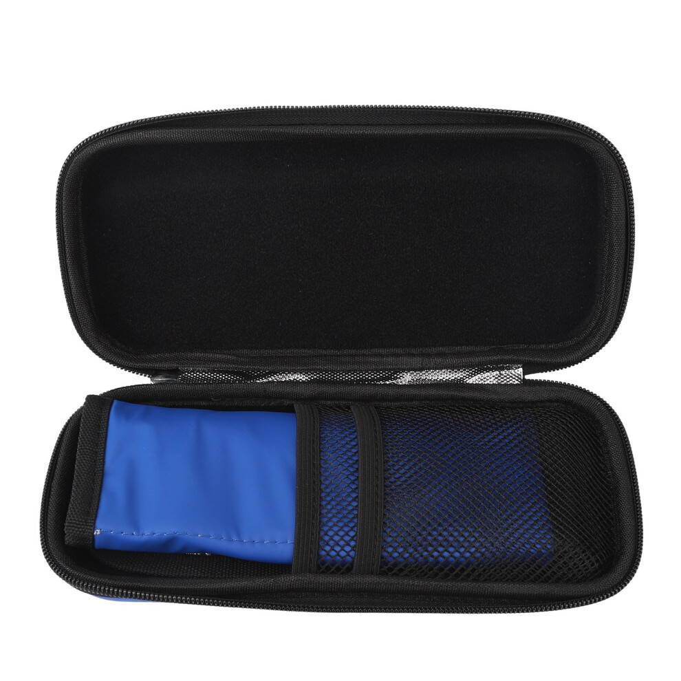 Dark/Blue Insulin Cooler Case With Liner & Ice Pack For Diabetic Medications
