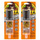 Gorilla Gorilla 2 Part Epoxy  5 Minute Set  .85 Ounce Syringe  Clear  (Pack of 2) 1