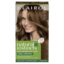 Clairol Natural Instincts Demi-Permanent Hair Dye 6G Light Golden Brown Hair Color Pack of 1