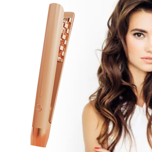 Mini Hair Crimper Iron with Fast Heating, Add Volume, Ceramic Coating 2