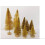 8Pc Mini Christmas Trees Artificial Cedar Pine Sisal Tabletop Decoration 1