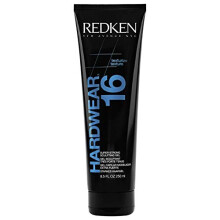 Redken Hardwear 16 super stærk stylinggel - alle hårtyper, langvarig kontrol og høj glans, 8,5 oz