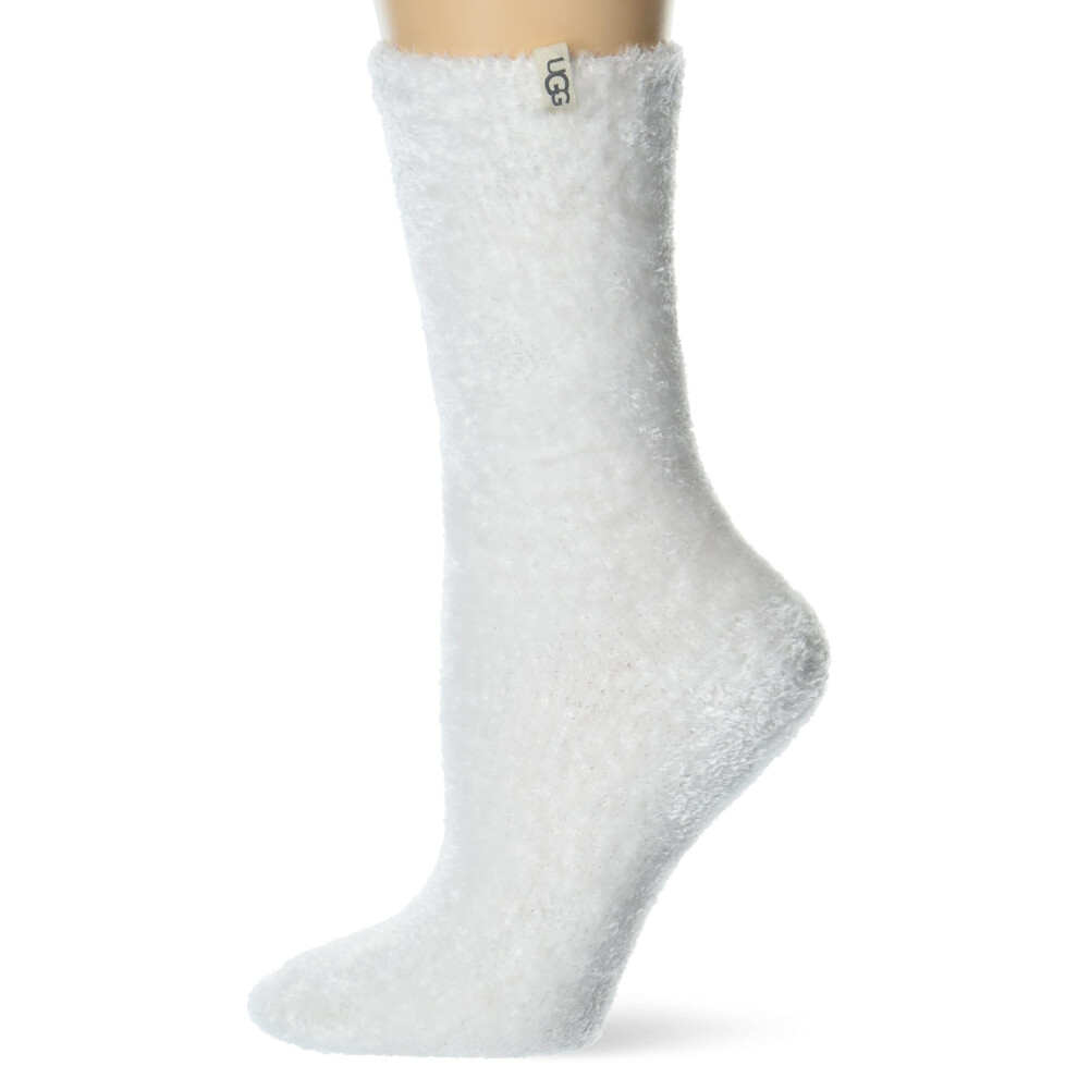 Ugg Leda-Calzini Comodi Casual, Bianco, Taglia Unica Donna-image