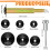 Innenrohrschneider-Set, Schleifscheibe, PVC 6
