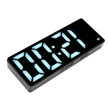 Digitaler Wecker - Großes Display, Schwarz, 3xAAA