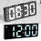 Digitaler Wecker - Großes Display, Schwarz, 3xAAA 16