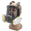 Nr. 7 Vollgesichtsmaske mit 10 Stück Filterwatte 16