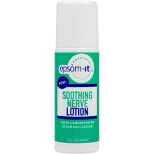 EPSOM-IT Soothing Nerve Lotion - Roll On Epsom Salt Magnesium Lotion Topical Magnesium Cream with Capsaicin & Arnica for Tired Muscles and Sleep 3oz