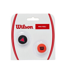 WILSON unisex adult Pro Feel clash dampener Red 2 US