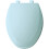 Bemis Bemis Runder Toilettensitz aus emailliertem Holz, Dresden Blue 1