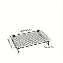 1pc Faltbare Kühlung Rack Edelstahl Ablauf Rack für Brot Torten Huhn