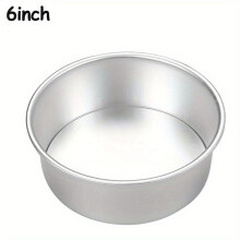 10,16/15,24/20,32/25,4 cm Rundes Kuchenform-Set, abnehmbarer Boden 15,24 cm