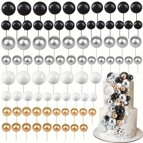 108-teiliges Tortendekorationsset mit Luftballons
