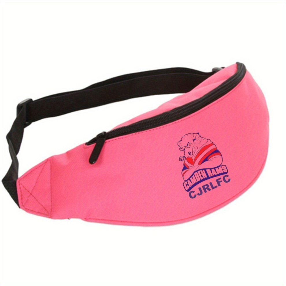 Sac banane minimaliste Camden Sporty - Oxford résistant, rose