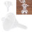 20pc Small Funnels Set Clear Plastic for Spice Perfume and Oils 14