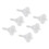 20pc Small Funnels Set Clear Plastic for Spice Perfume and Oils 16