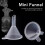 20pc Small Funnels Set Clear Plastic for Spice Perfume and Oils 8