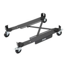 On-Stage AG5000 Amp Glider (Installation-Free Casters for Amplifiers  Rolling-Cart Attachment  Attachable Dolly  Amp Roller  Adjustable Length and Wid