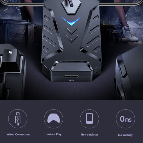 Wired Keyboard Mouse Converter Set for Android & Harmony – High Sensitivity Gaming Adapter 2