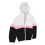 Women's Black Waterproof Hooded Jacket, Size L, Windproof, Drawstring 12