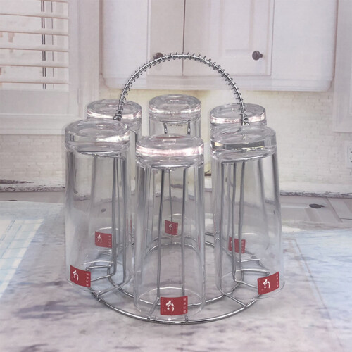 Wasserbecherhalter Modell 6oz 17cmDia Silber