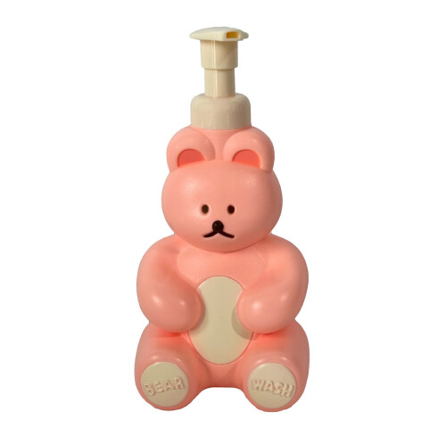 Bärenform rosa Schaumpumpflasche große Kapazität 1