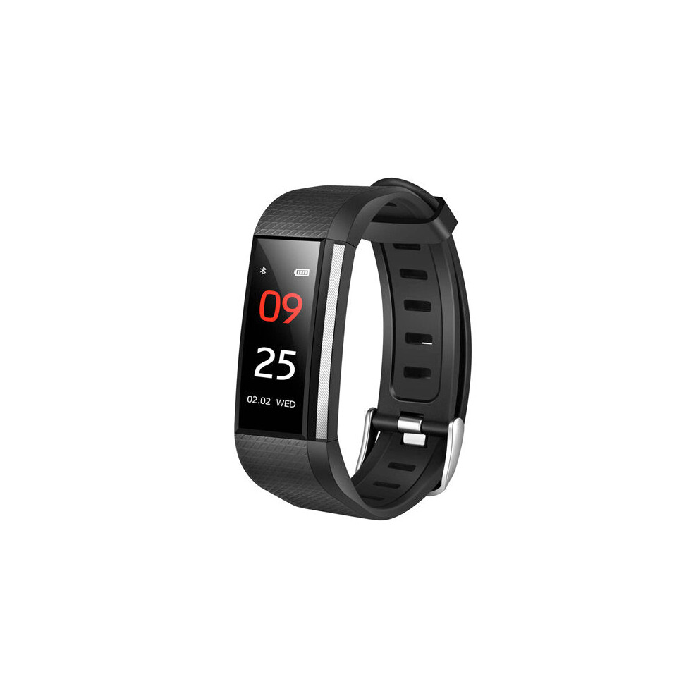 Greenzech Black (Black) 0.96Inch Blood Pressure Heart Rate Monitor Fitness Tracker Sport Smart Wristband