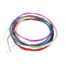 Acoustic Guitar Strings A107-C Plated Steel Steel Core 6 Strings Colorful Coated Copper Alloy Wound 028-043 Inch