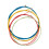 Guitar Strings Colorful 4 Strings Hexagonal Core Nickel Alloy Wound Electric Bass Strings Accessorie 6