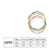 Guitar Strings Colorful 4 Strings Hexagonal Core Nickel Alloy Wound Electric Bass Strings Accessorie 5