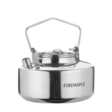 (1.5L) Antarcti Stainless Steel Backpacking Camping Kettle Bushcraft Gear Outdoor Durable Teapot High Quality S304
