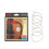 Classical Guitar Strings Crystal Nylon Strings Silver-Plated Copper Wound 6 Strings 6